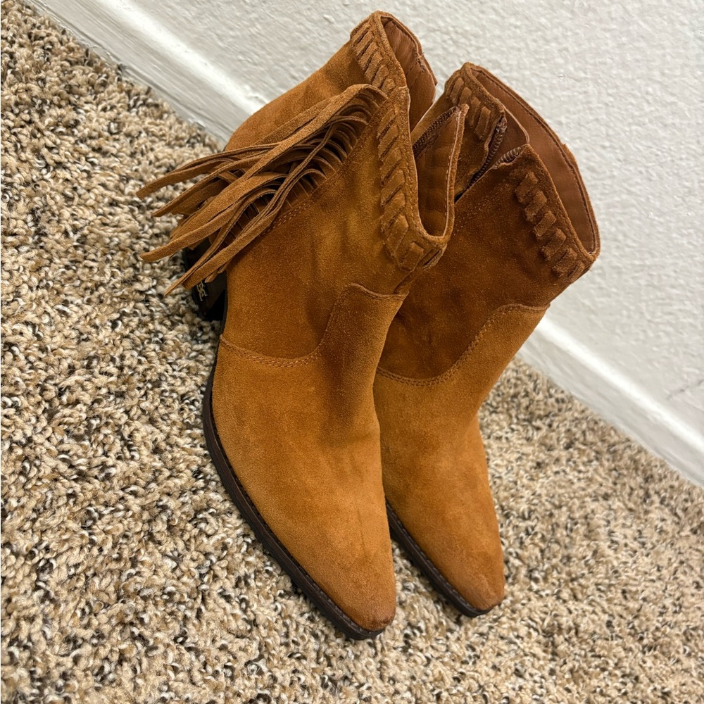 Leather Sam Edelman  Ankle Boots - Brown